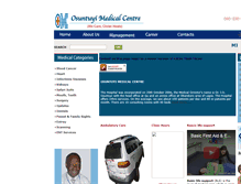 Tablet Screenshot of osuntuyimedicalcentre.com